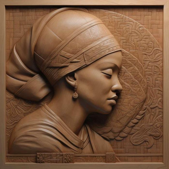 نموذج ثلاثي الأبعاد لآلة CNC 3D Art 